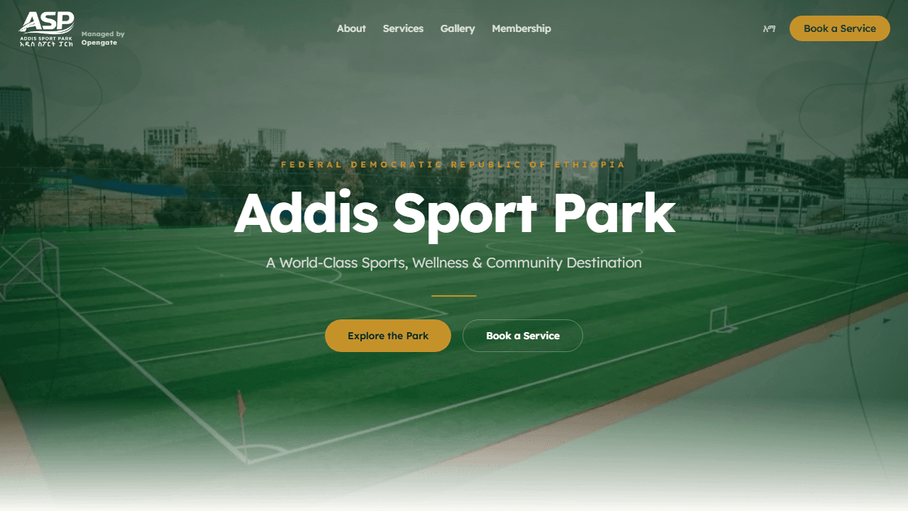 Addis Sports Park preview